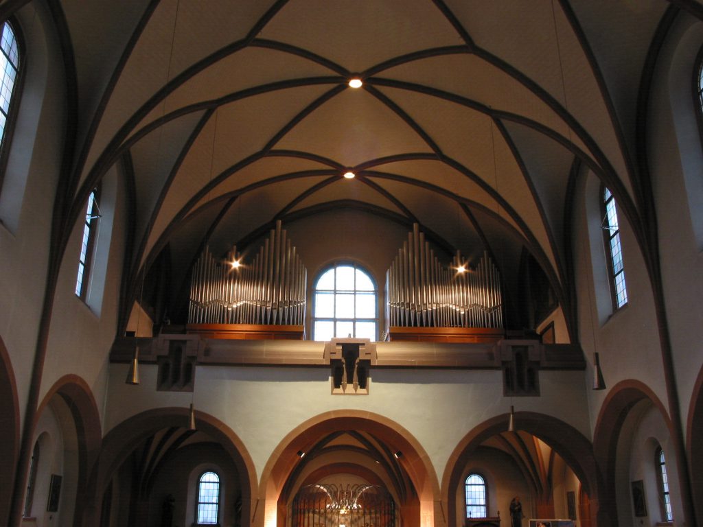 Eine von Feld Orgelbau restaurierte Kirchenorgel